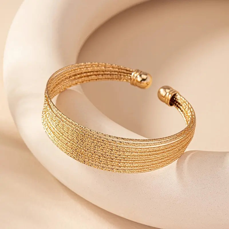 Golden Drift Cuff