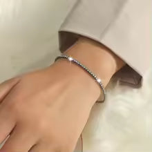 Elastic rhinestone cuff bracelet in silver and gold – wide flexible bangle with coiled wire design for a bold modern look